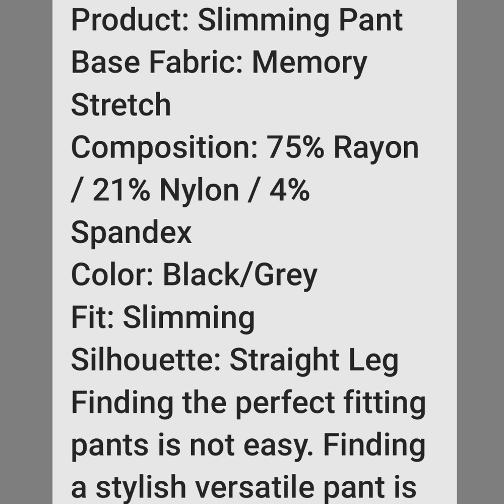 Margaret M Marlie Textured Houndstooth Slimming Pant - Picture 11 of 12